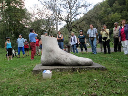 Kunst am Fluss Abschiedsradtour